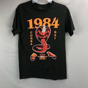 Karate Kid Cobra Kai 1984 T Shirt Black Size Small Hybrid Apparel 2021